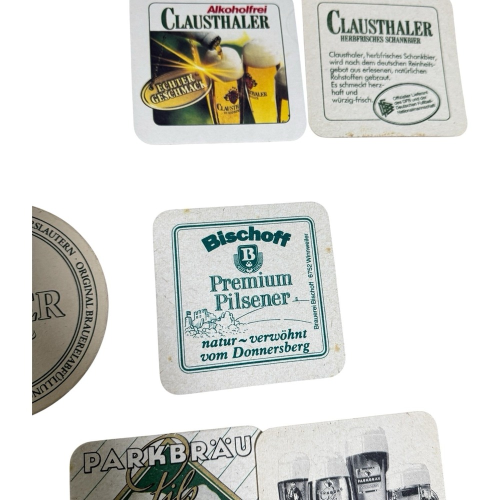 Lot Of 54 Vintage German Beer Coasters From The 80's - Picture 3 of 13